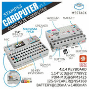 M5Stack Cardputer with M5StampS3 v1.1 by M5Stack - The Pi Hut