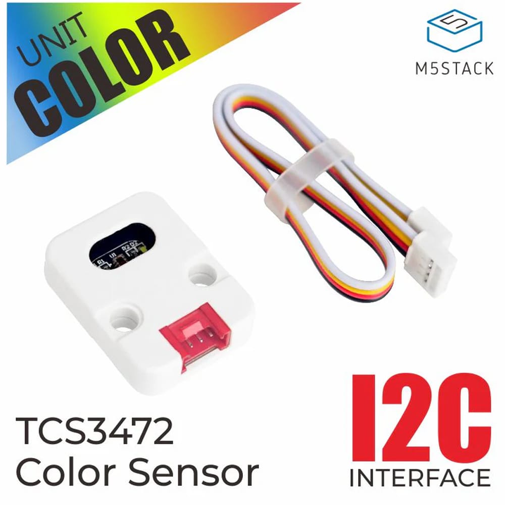 M5Stack Colour Sensor RGB Unit (TCS3472) by M5Stack - The Pi Hut