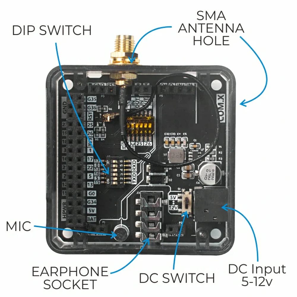 M5Stack COMX.LTE Module (SIM7600G) by M5Stack - The Pi Hut