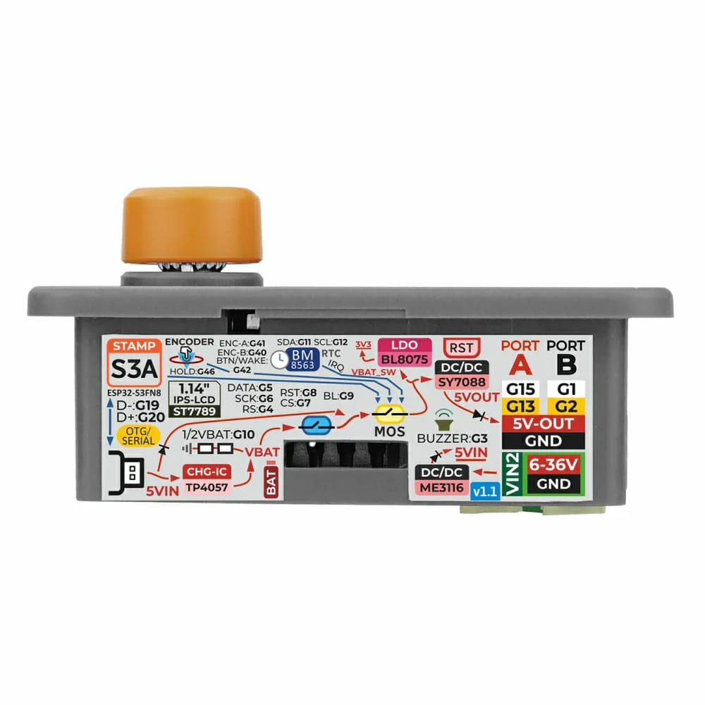 M5Stack Din Meter v1.1 with M5StampS3A by M5Stack - The Pi Hut