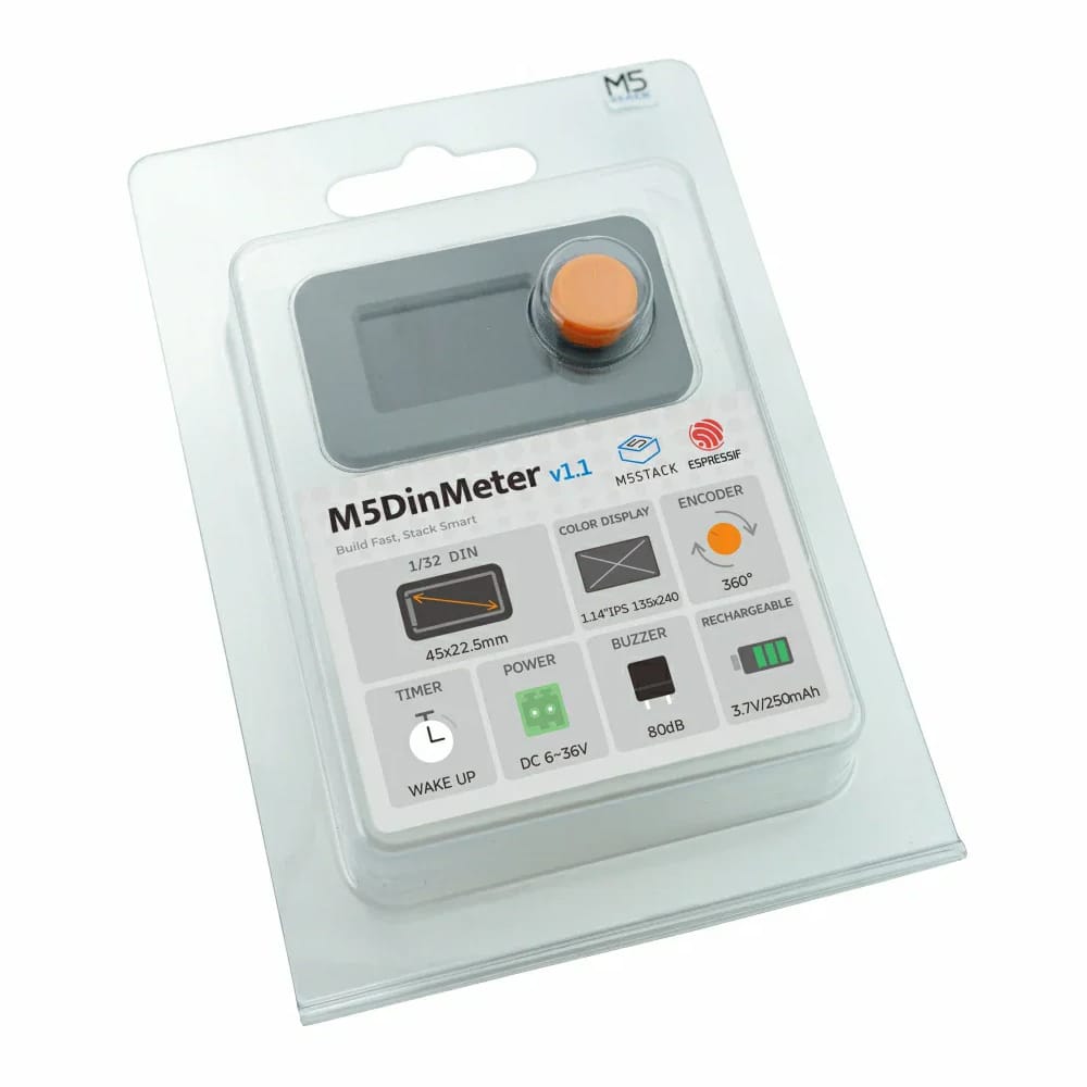 M5Stack Din Meter v1.1 with M5StampS3A by M5Stack - The Pi Hut