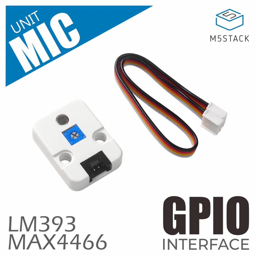 M5Stack Microphone Unit (LM393) by M5Stack - The Pi Hut