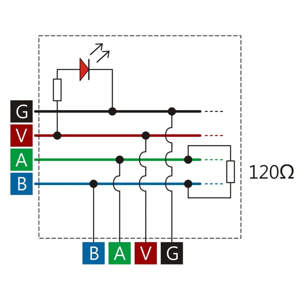 M5Stack RS485T T-Shaped Connector by M5Stack - The Pi Hut