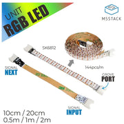 M5Stack SK6812 Digital RGB LED Strip by M5Stack - The Pi Hut