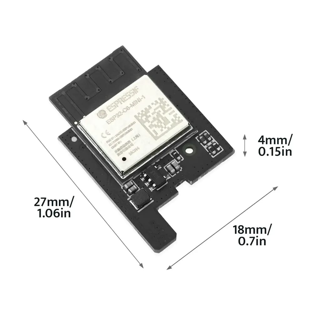 M5Stack Stamp-AddOn C6 for P4 Module by M5Stack - The Pi Hut
