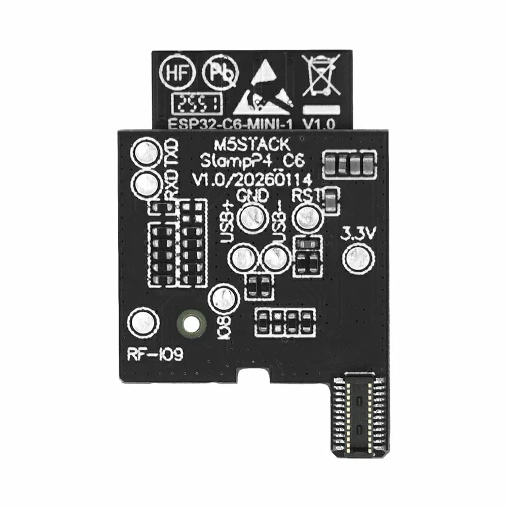 M5Stack Stamp-AddOn C6 for P4 Module by M5Stack - The Pi Hut