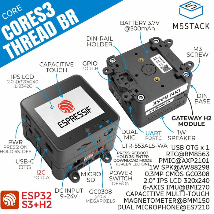 M5Stack Thread Border Router - The Pi Hut