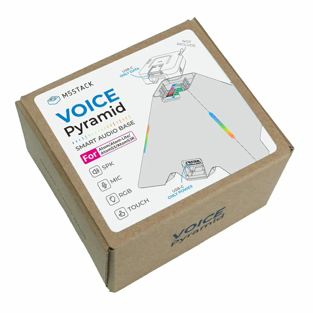 M5Stack Voice Pyramid Smart Speaker Base by M5Stack - The Pi Hut