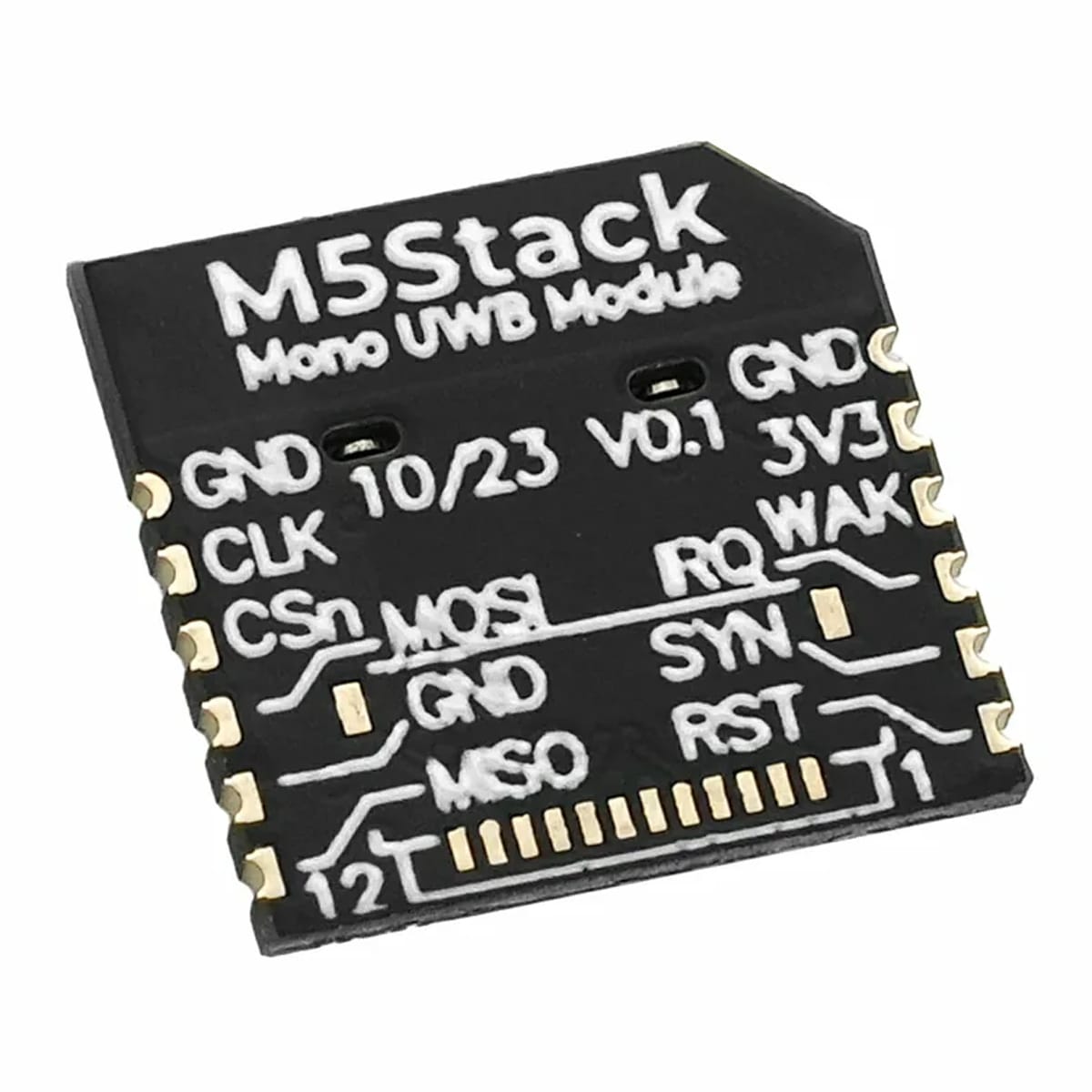 M5Stamp UWB Module (QM33120W) by M5Stack - The Pi Hut