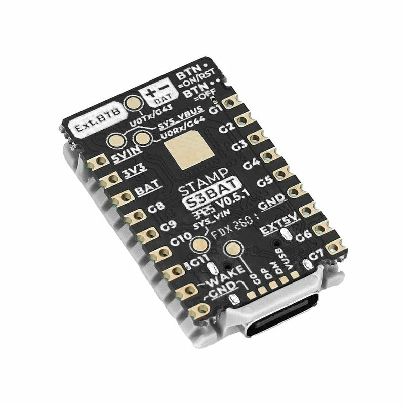M5Stamp-S3 BAT Module - The Pi Hut