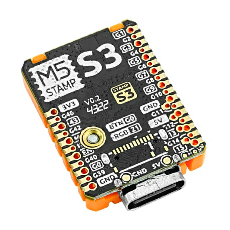 M5StampS3 with 1.27mm Header Pins - The Pi Hut