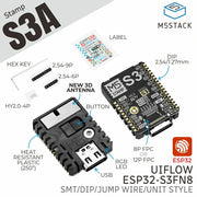 M5StampS3A ESP32S3 Module by M5Stack - The Pi Hut