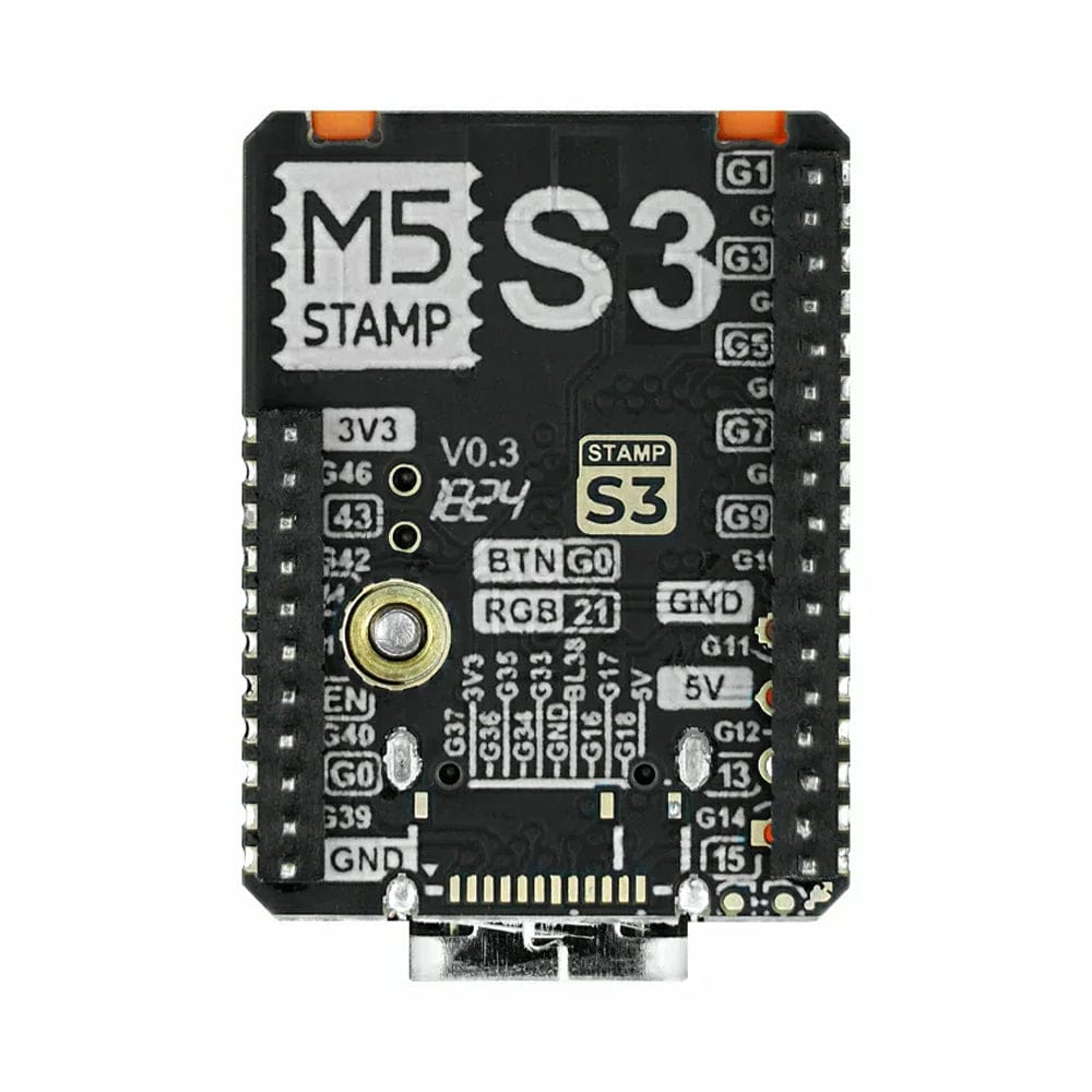 M5StampS3A with 1.27mm Header Pins by M5Stack - The Pi Hut