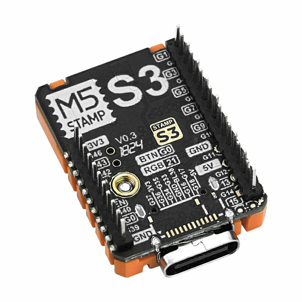 M5StampS3A with 1.27mm Header Pins by M5Stack - The Pi Hut