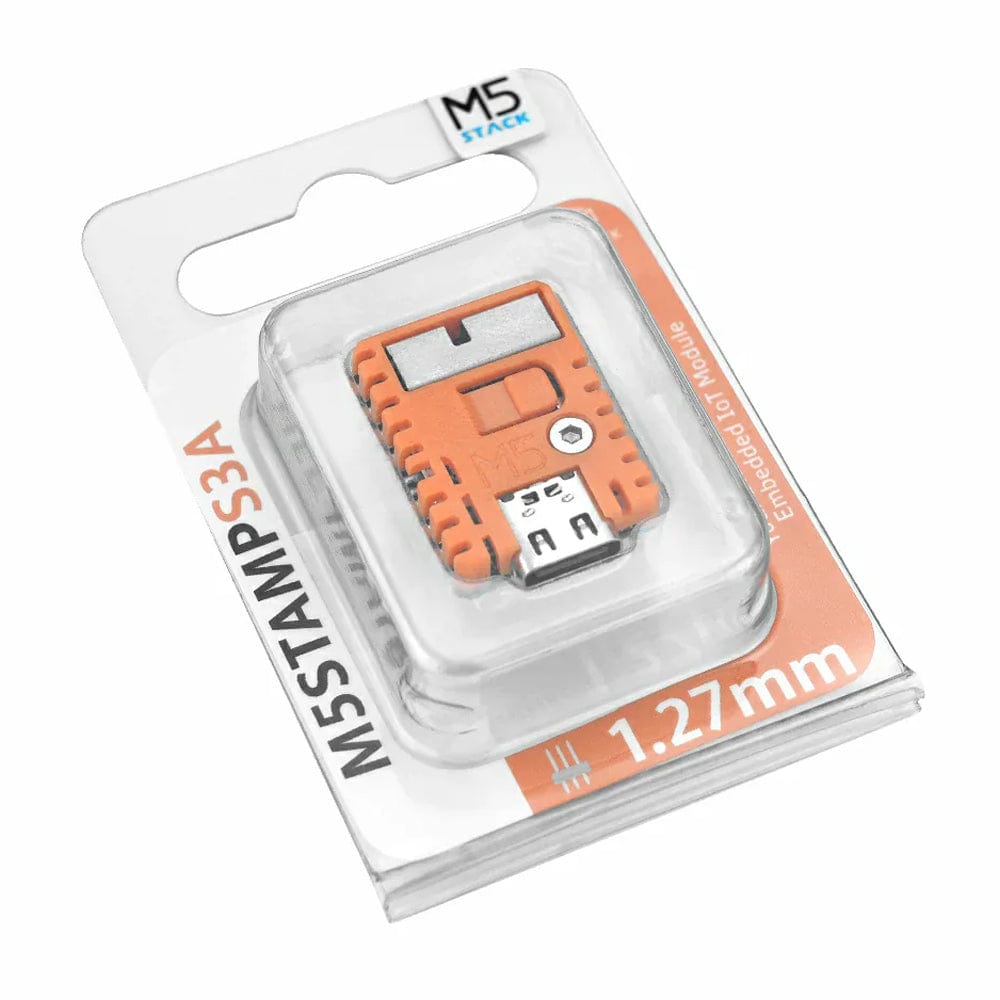 M5StampS3A with 1.27mm Header Pins by M5Stack - The Pi Hut