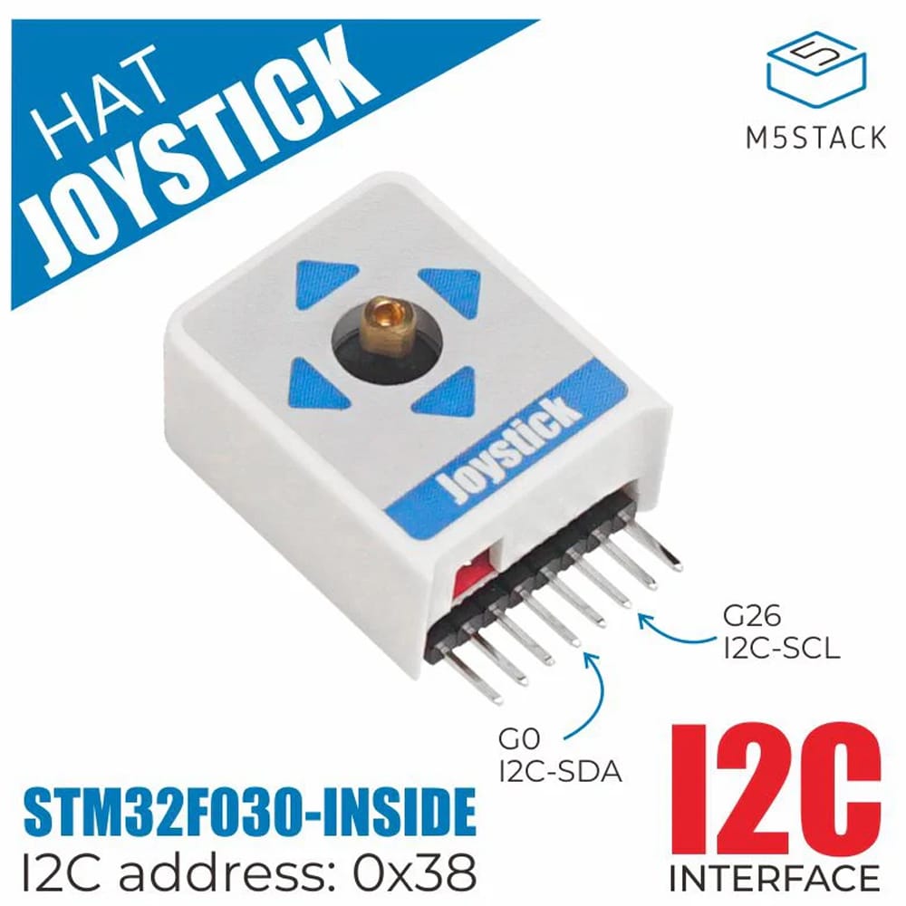 M5StickC Joystick HAT by M5Stack - The Pi Hut