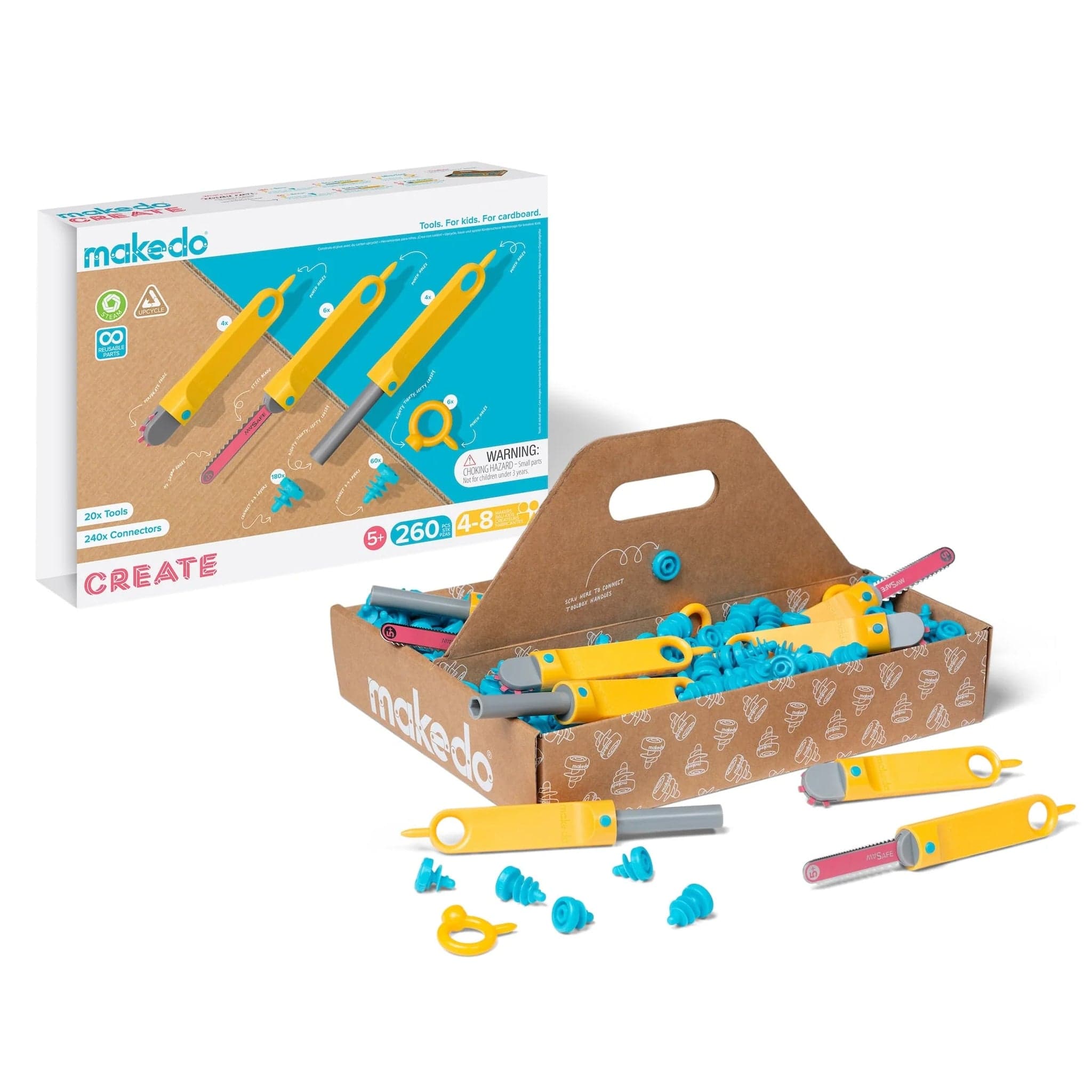 Makedo Create Kit by Makedo - The Pi Hut