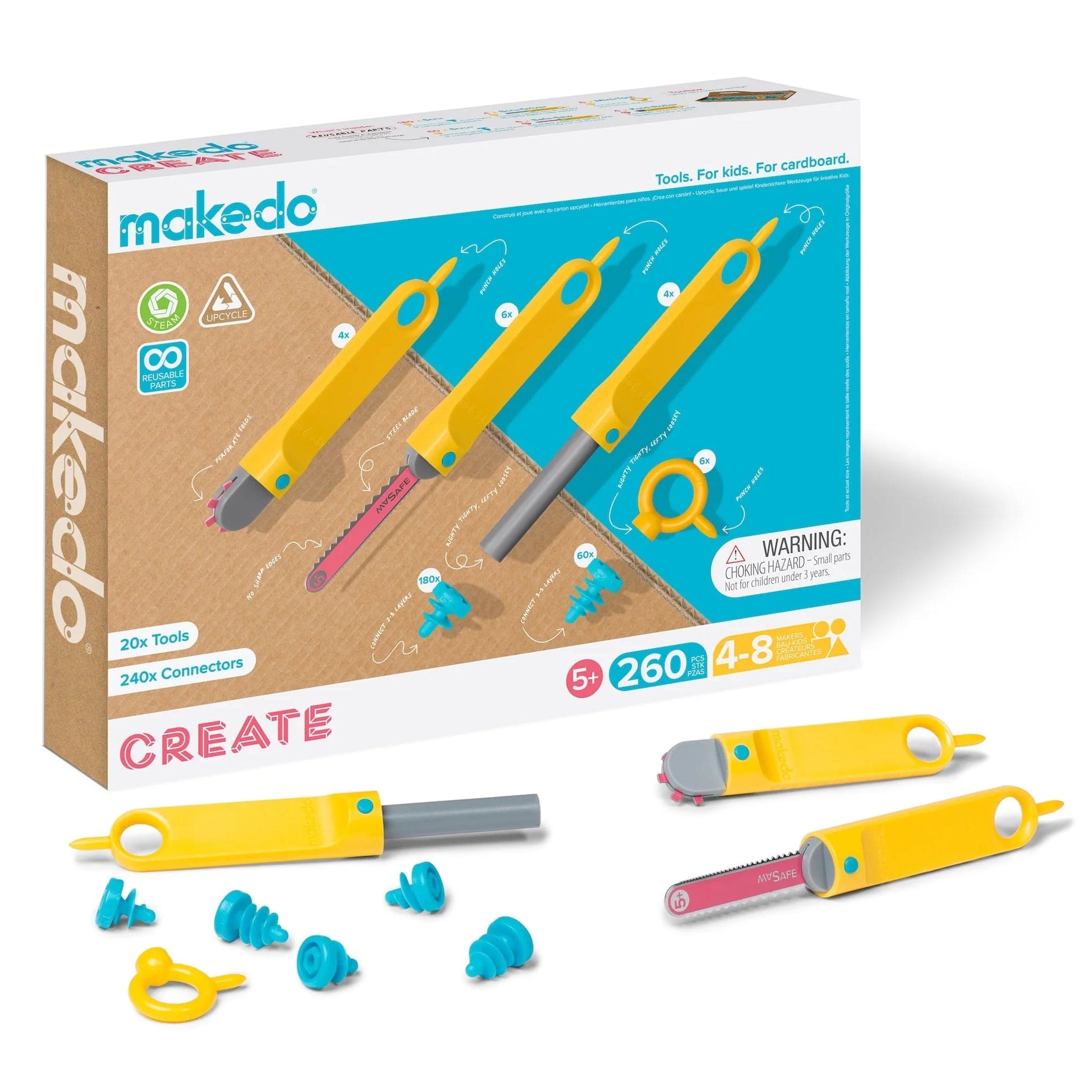 Makedo Create Kit by Makedo - The Pi Hut