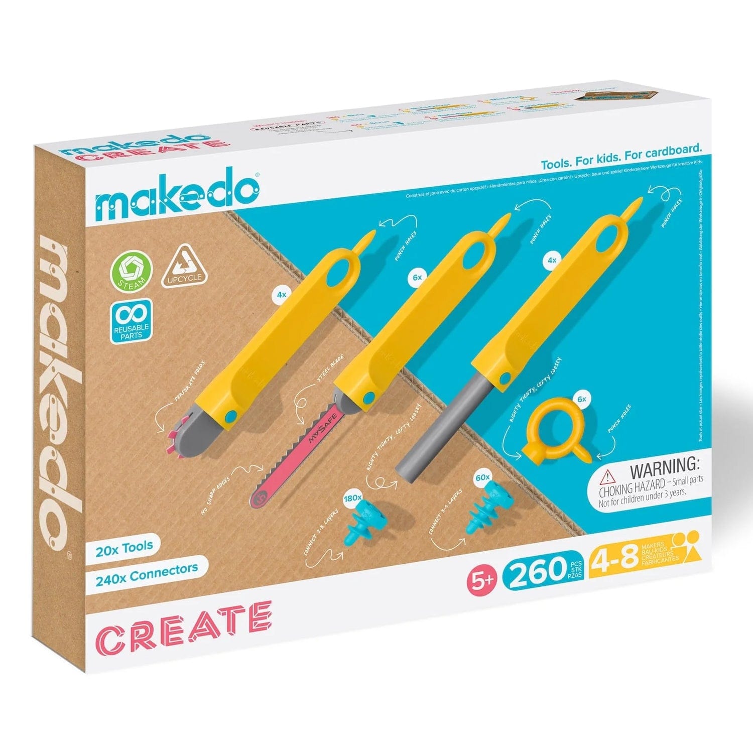Makedo Create Kit by Makedo - The Pi Hut