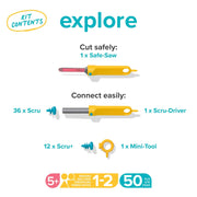 Makedo Explore Kit by Makedo - The Pi Hut
