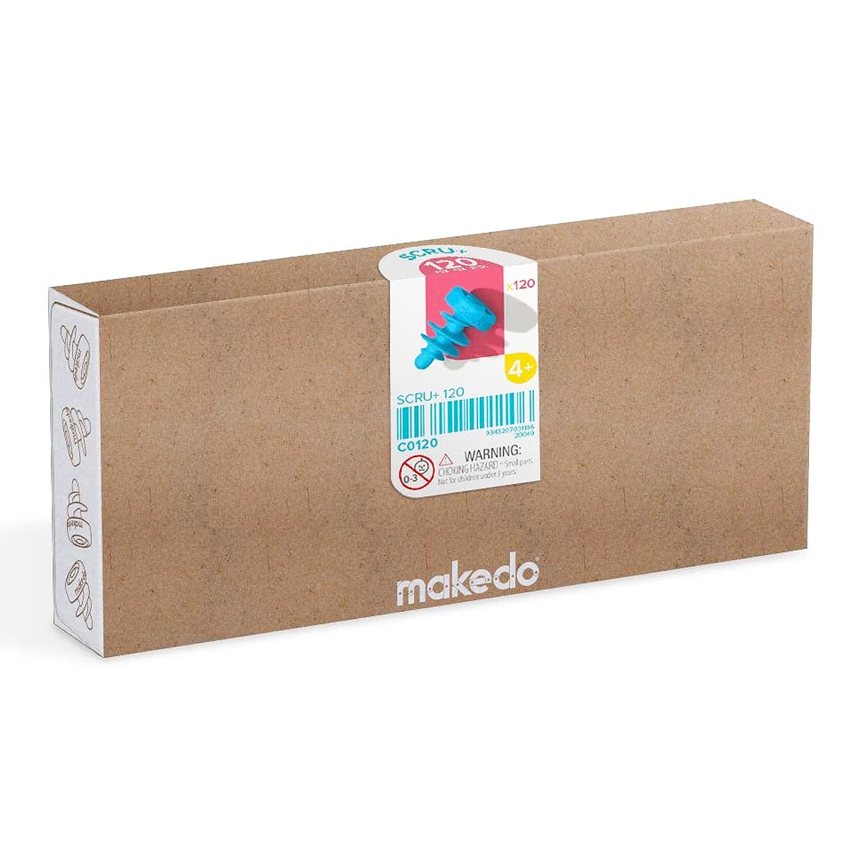 Makedo Scru+ 120 by Makedo - The Pi Hut