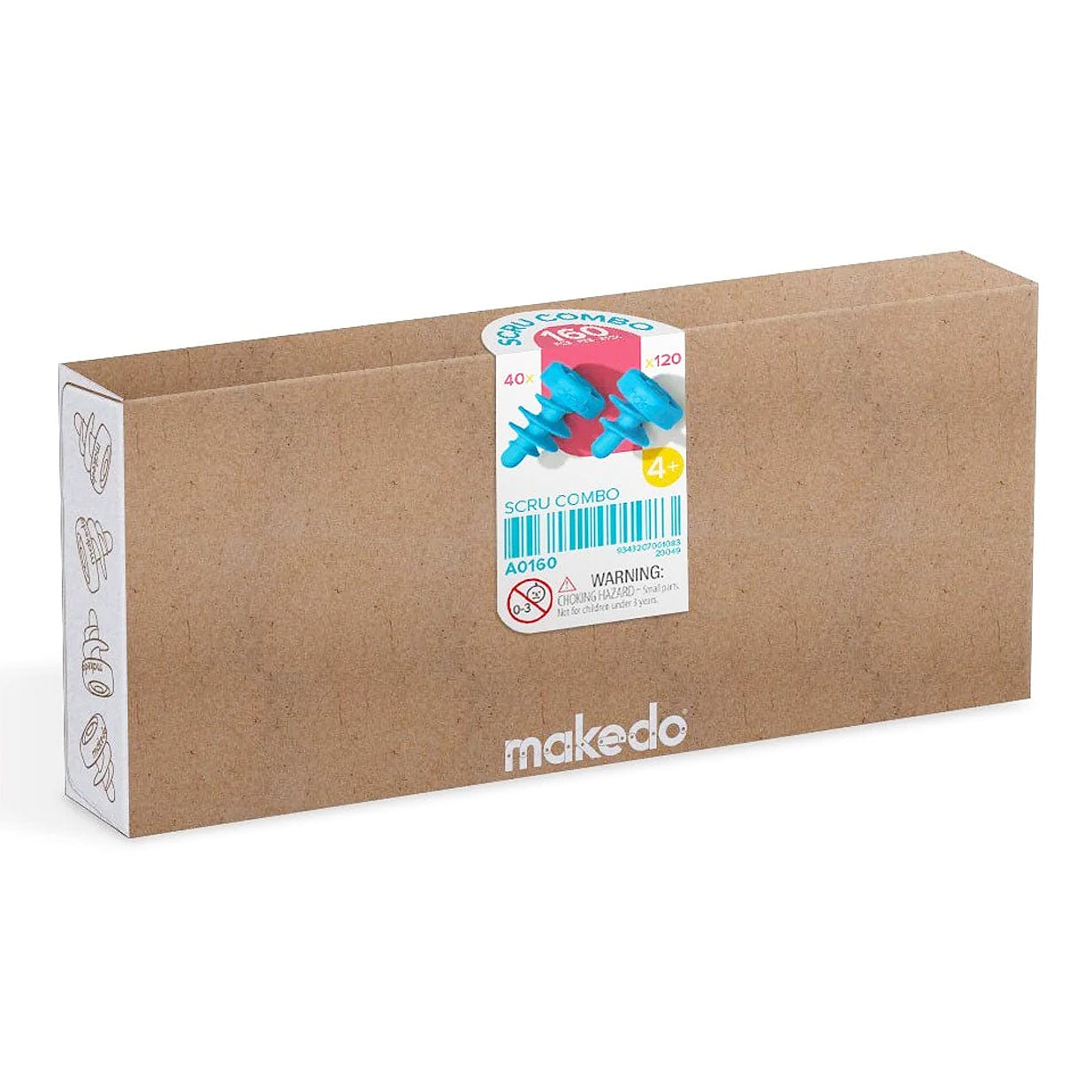 Makedo Scru Combo 160 by Makedo - The Pi Hut
