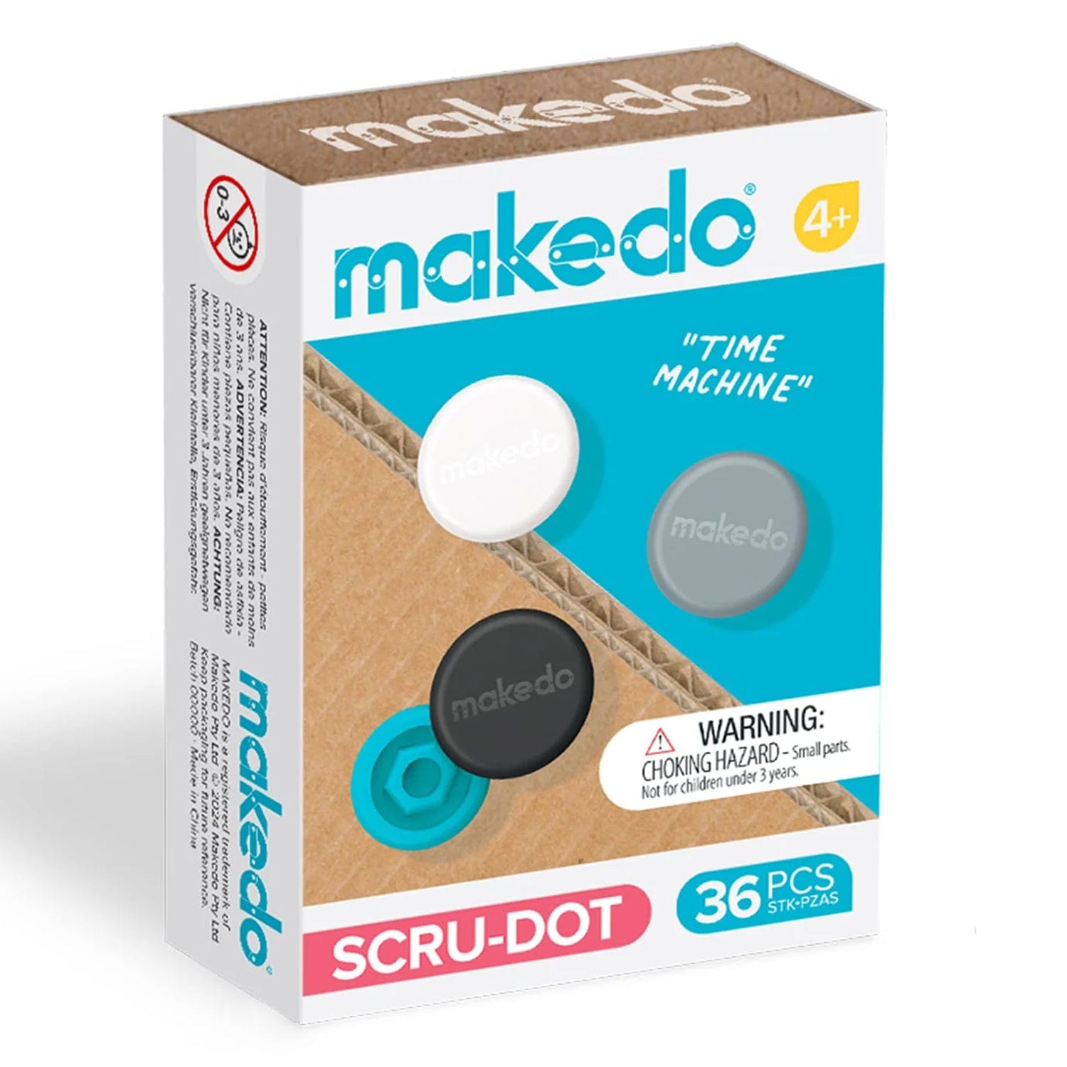 Makedo Scru-Dot - Time Machine by Makedo - The Pi Hut