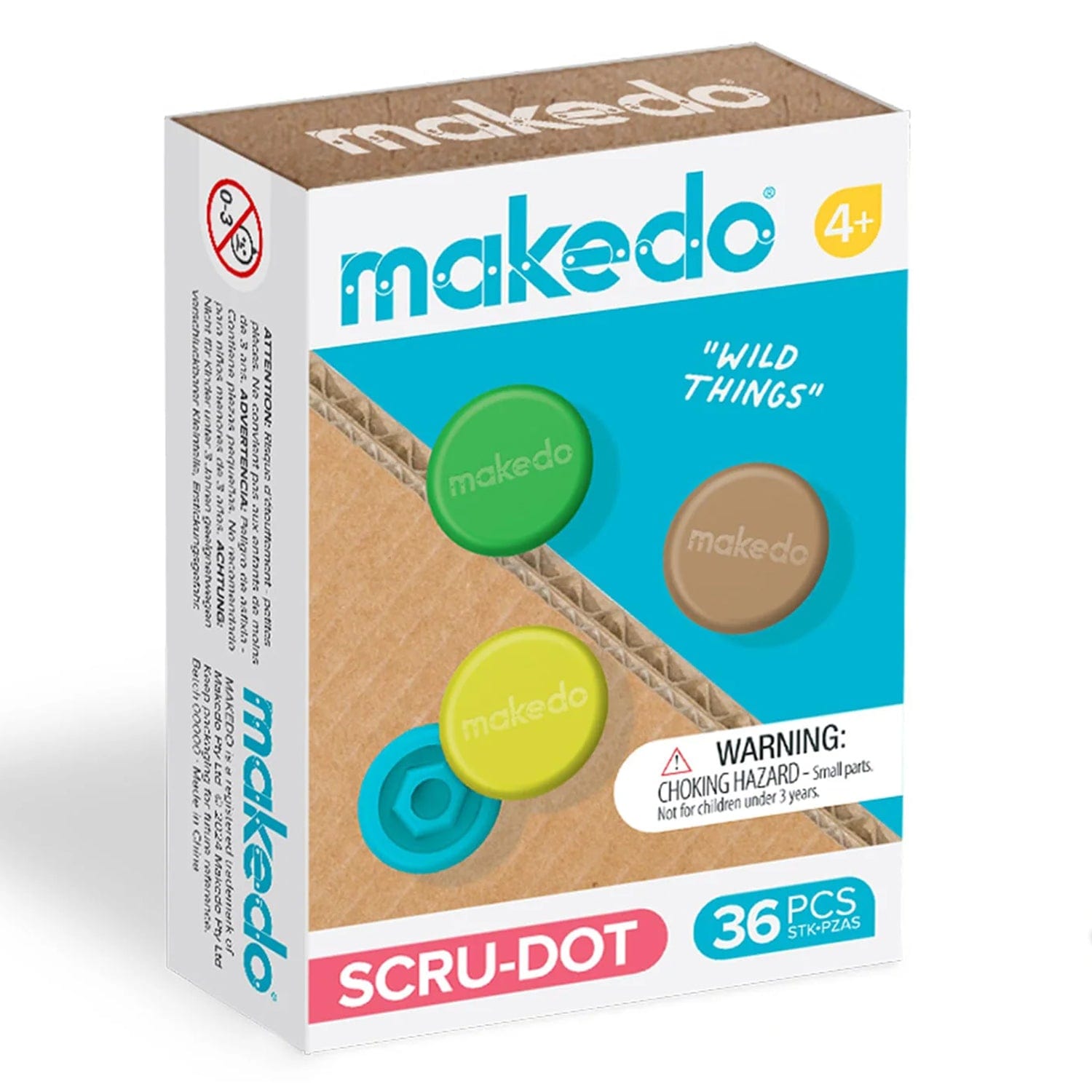 Makedo Scru-Dot - Wild Things by Makedo - The Pi Hut
