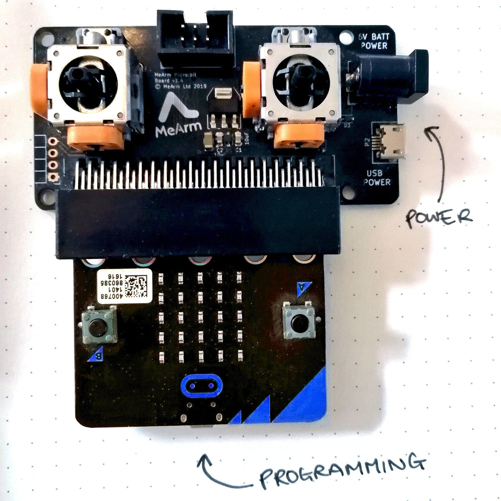 MeArm Robot Arm Kit for micro:bit - The Pi Hut