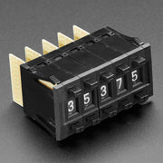 Mechanical Decade Counters - Small Size - Pack of 5 by Adafruit - The Pi Hut