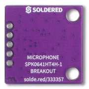 MEMS Microphone SPK0641HT4H Breakout by Soldered Electronics - The Pi Hut