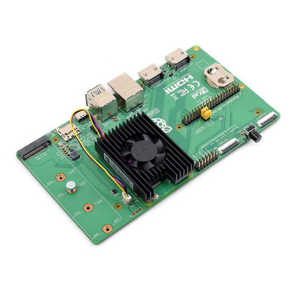 Fan Module Raspberry Pi Metal Cooling Fan for Raspberry Pi Compute Module 5 - The Pi Hut