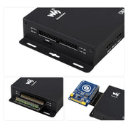 Metal Enclosure for Compute Module 4 IO Board (with Cooling Fan) by Waveshare - The Pi Hut