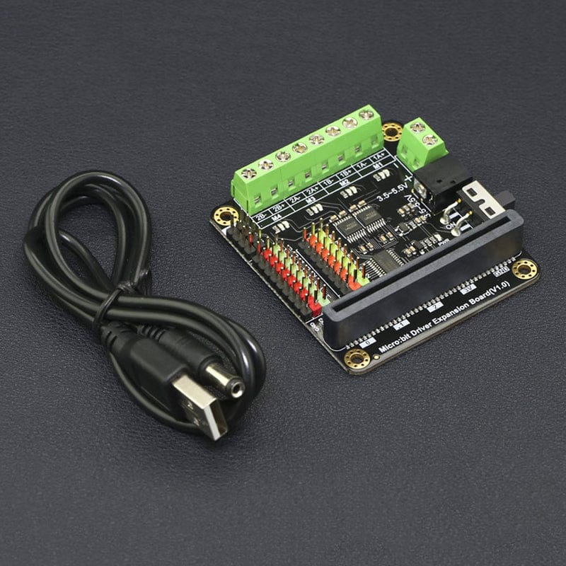 micro:Driver - Driver Expansion Board for micro:bit - The Pi Hut