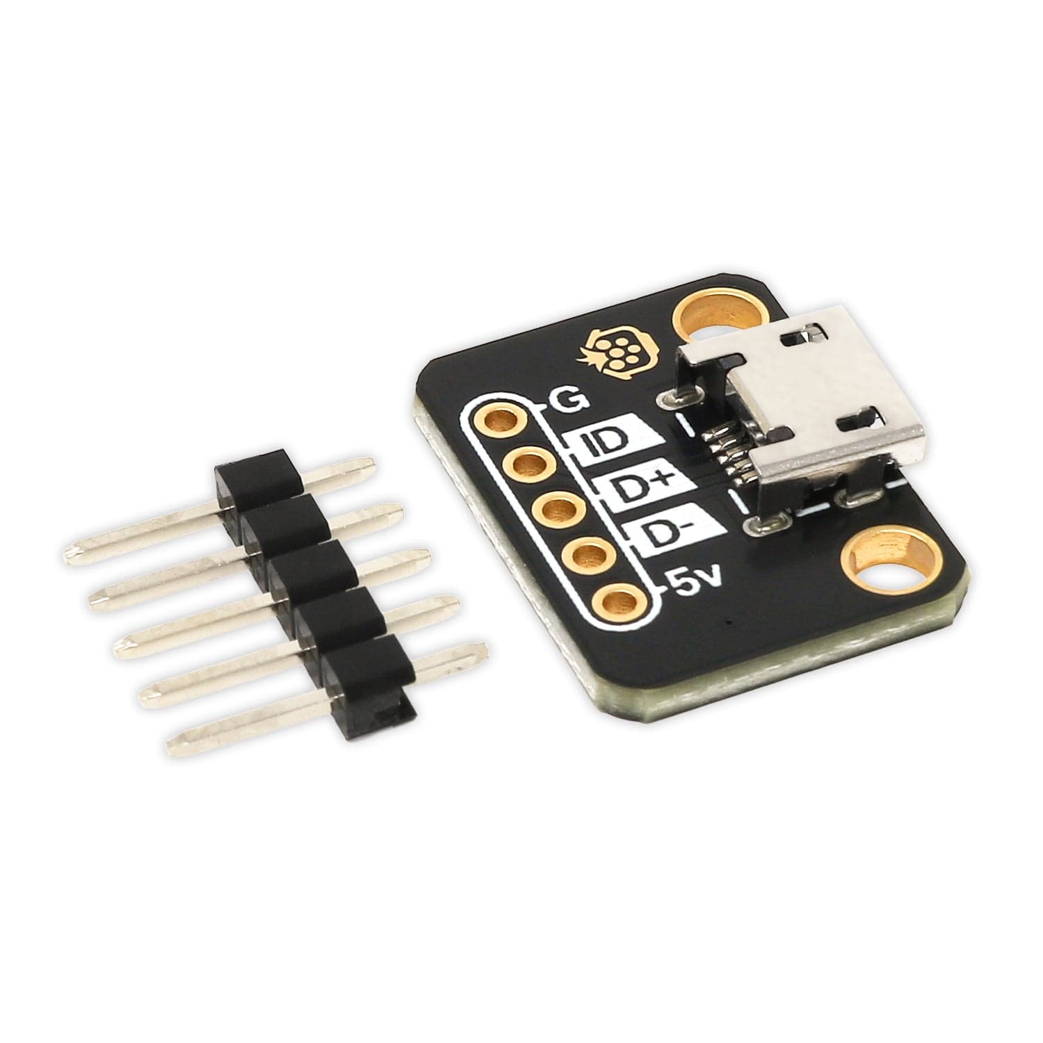 Micro-USB Breakout - Horizontal by The Pi Hut - The Pi Hut