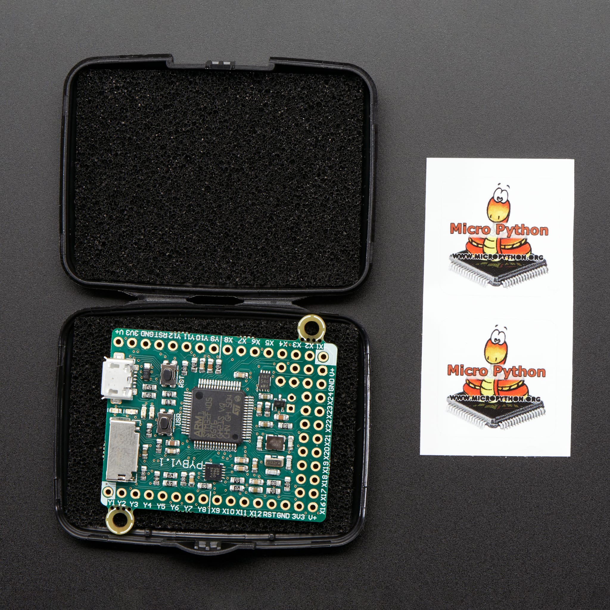 MicroPython pyboard (v1.1) by Adafruit - The Pi Hut