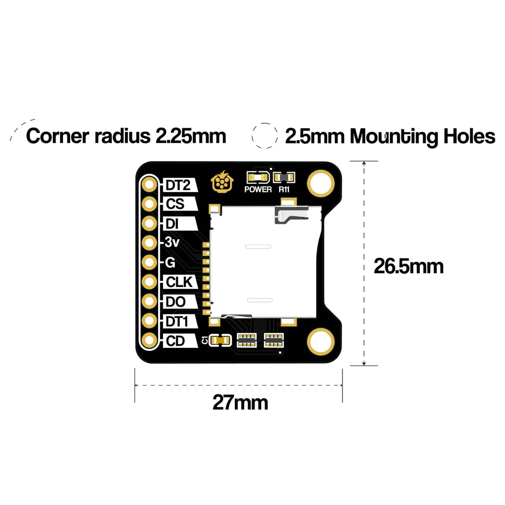 MicroSD Breakout by The Pi Hut - The Pi Hut