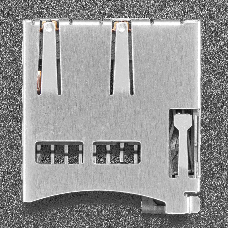 MicroSD Socket by Adafruit - The Pi Hut