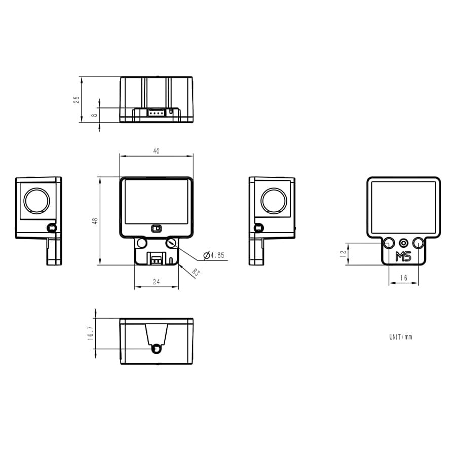 Midi Unit with DIN Connector (SAM2695)