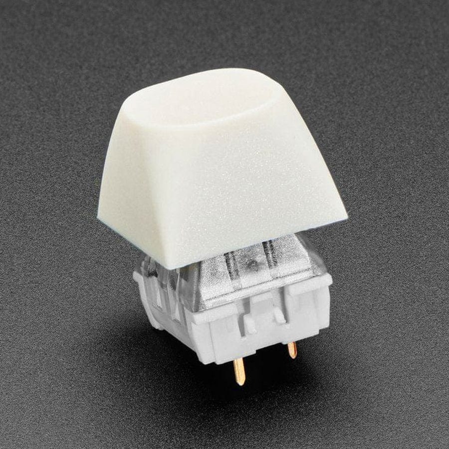 Milky White MA Keycaps for MX Compatible Switches - 5 pack - The Pi Hut