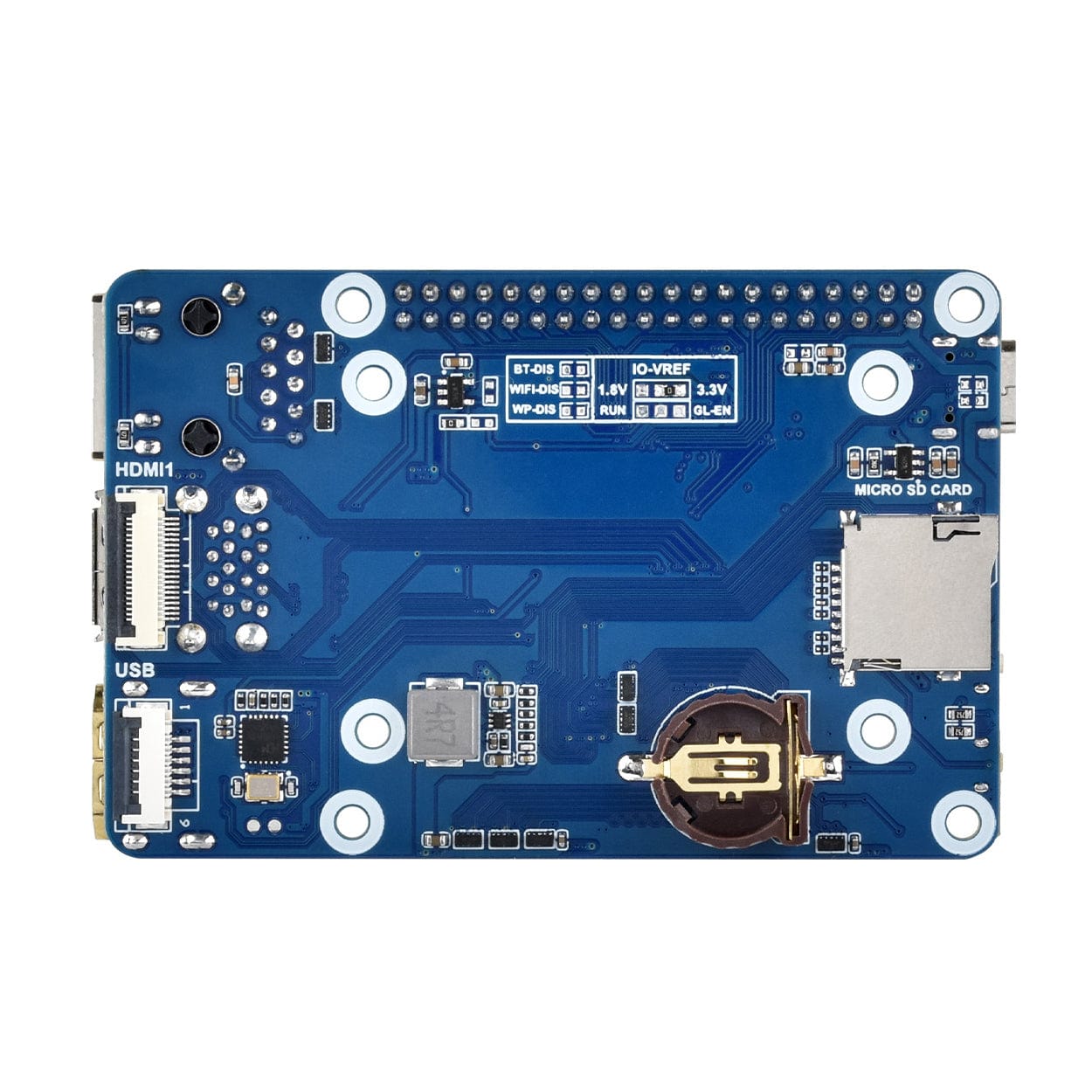 Mini Base Board (A) for Raspberry Pi CM5