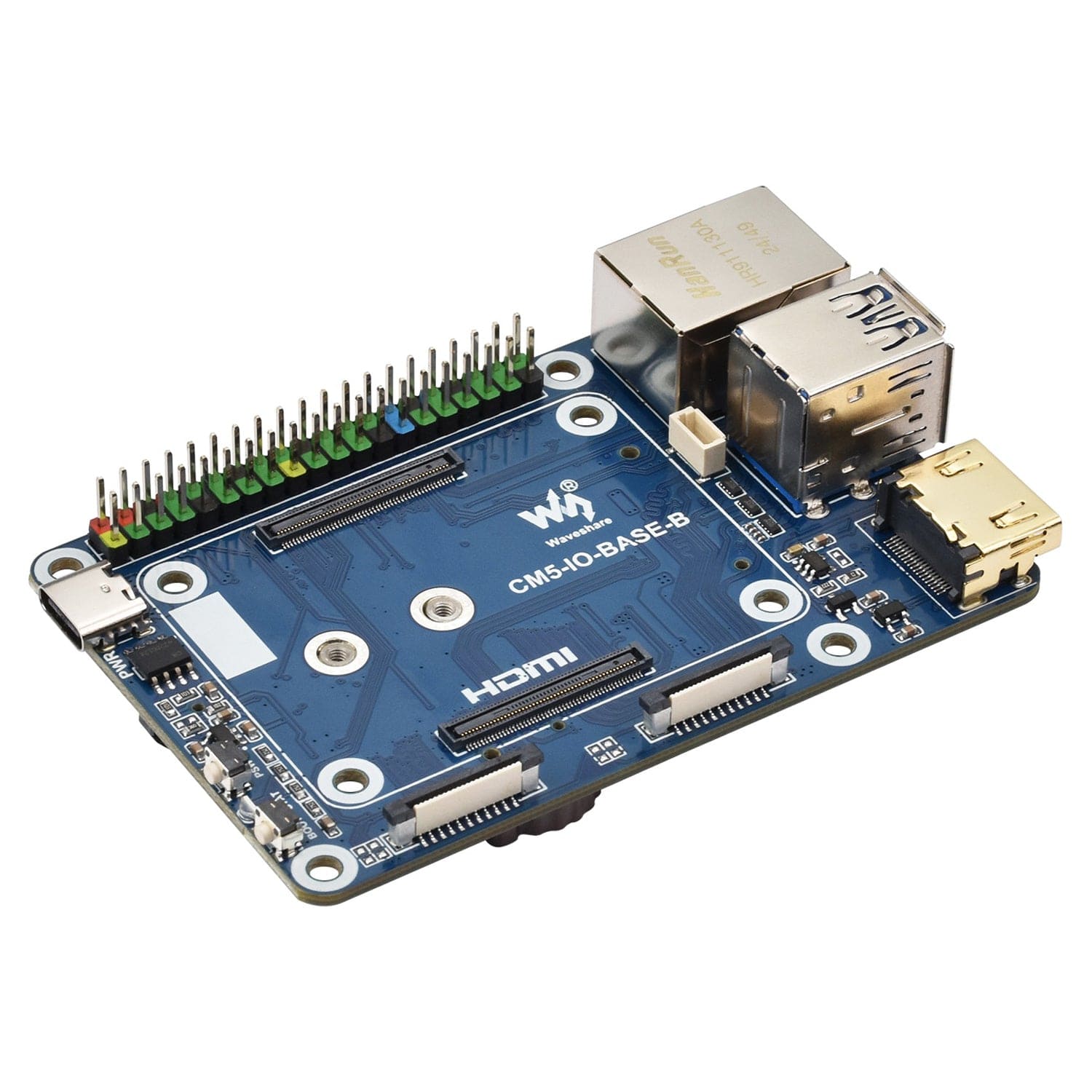 Mini Base Board (B) for CM5 by Waveshare - The Pi Hut