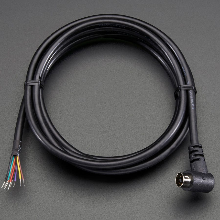 Mini-DIN Connector Cable for iRobot Create 2 - 7 Pins - 6 feet by Adafruit - The Pi Hut