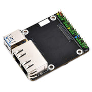 Mini Dual Gigabit Ethernet Base Board for CM5 by Waveshare - The Pi Hut