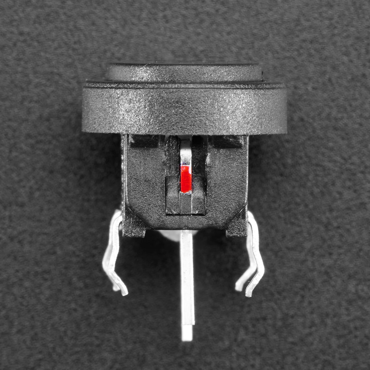 Mini Illuminated Momentary Pushbutton - Red Power Symbol by Adafruit - The Pi Hut