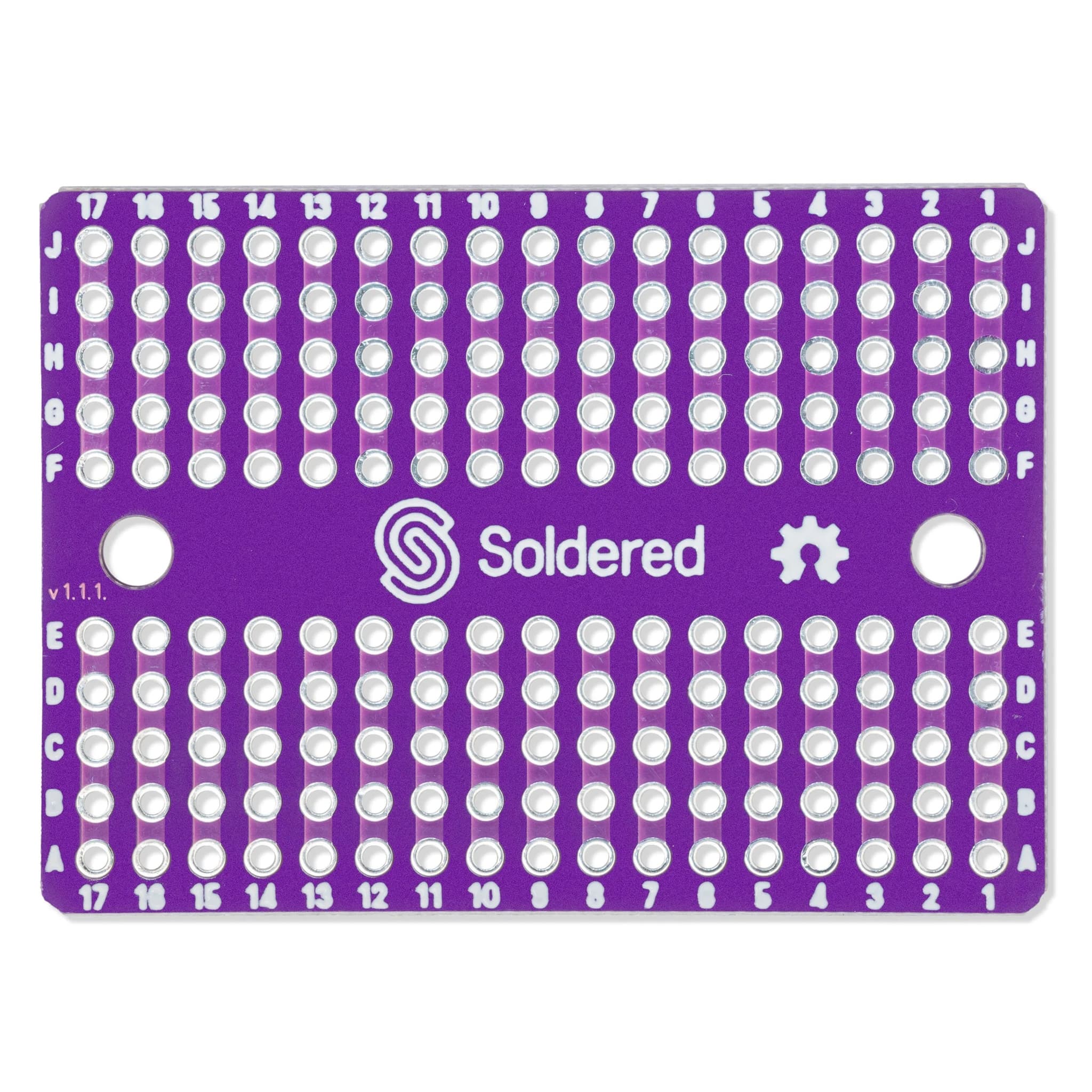 Mini PCB Breadboard/Protoboard by Soldered Electronics - The Pi Hut