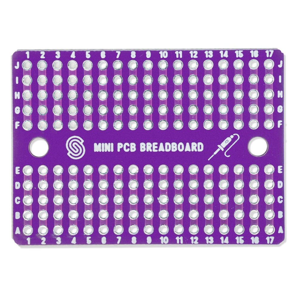 Mini PCB Breadboard/Protoboard by Soldered Electronics - The Pi Hut