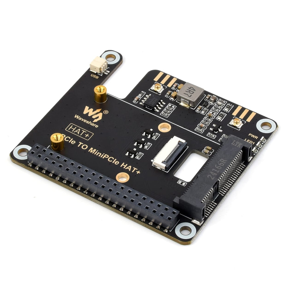 Mini PCIe HAT+ for Raspberry Pi 5 by Waveshare - The Pi Hut