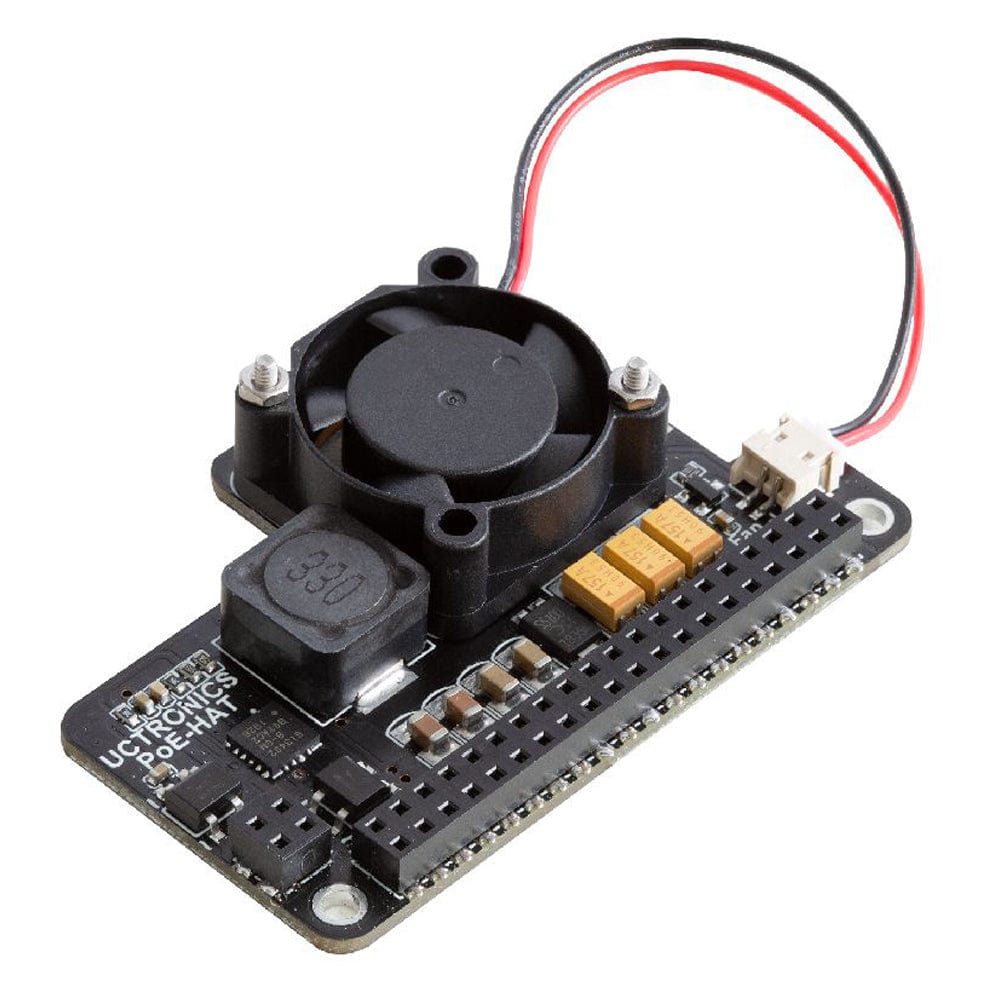 Mini PoE HAT for Raspberry Pi 4 - The Pi Hut