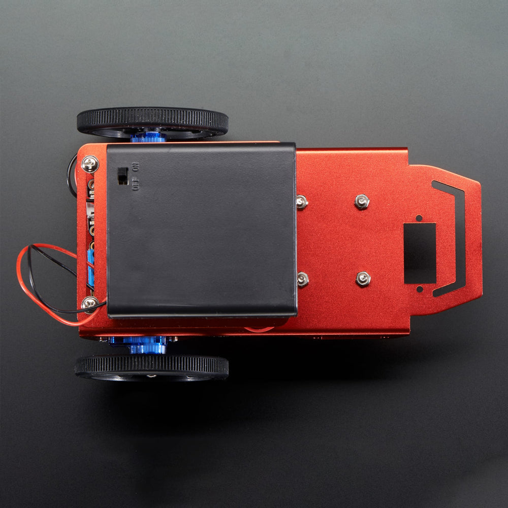 Mini Robot Rover Chassis Kit - 2WD with DC Motors by Adafruit - The Pi Hut